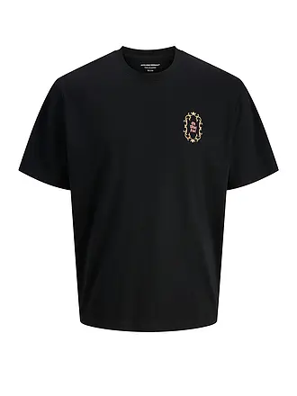 JACK & JONES | T-Shirt JORHOLIDAY | schwarz